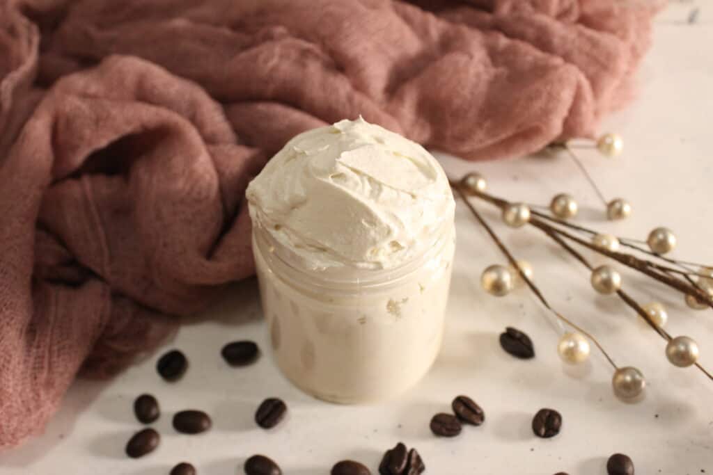 Creamy Whipped Coffee Body Butter That Smells Like a Latte