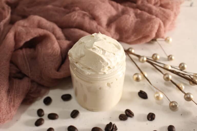 Creamy Whipped Coffee Body Butter That Smells Like a Latte