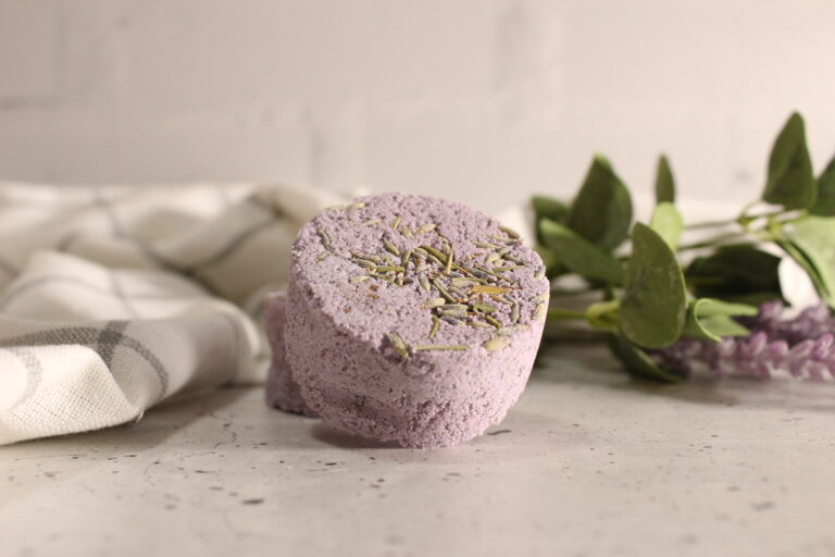 DIY Relaxing Lavender Shower Steamers