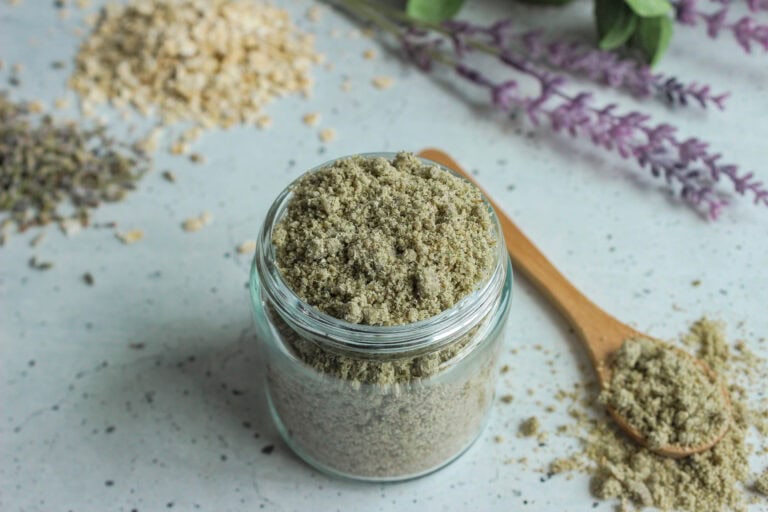 Natural Lavender Tallow Face Scrub Recipe