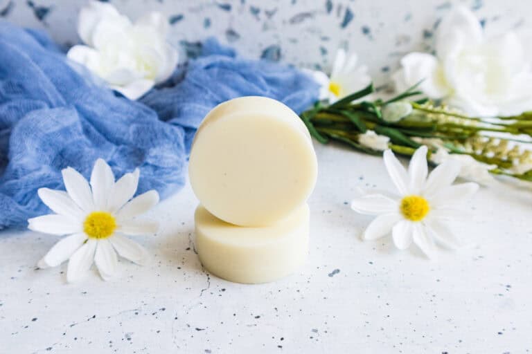 Homemade Tallow Conditioner Bars with Argan Oil